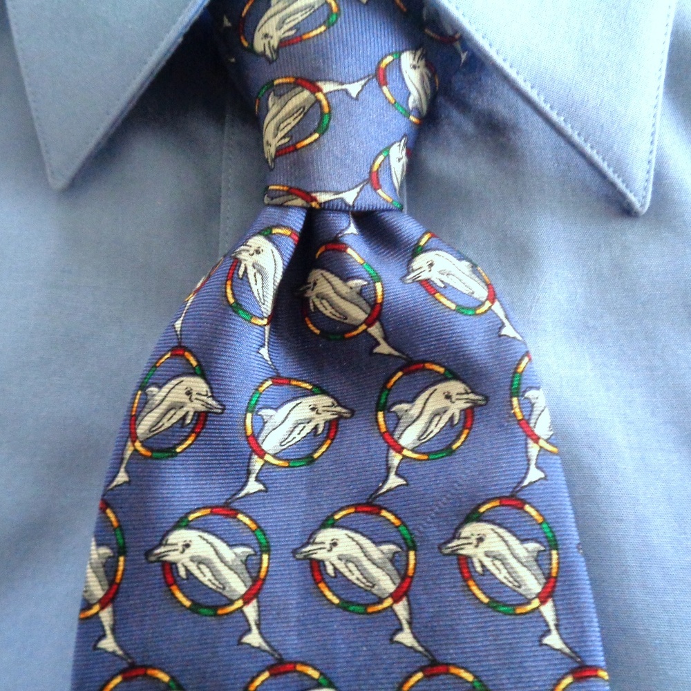 BROOK BROTHERS CLASSIC TIE ALL SILK WOVEN IN USA